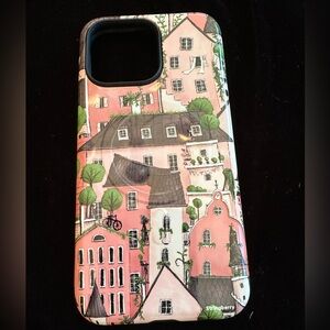 ⭐️BRAND NEW⭐️ Stringberry “Pink City” by Maja Lindberg iPhone 15 Pro Max case.